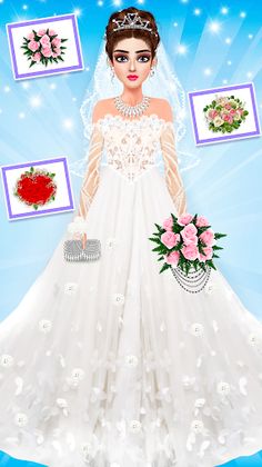 Dress Up Games: Wedding Makeup - Screenshot 2