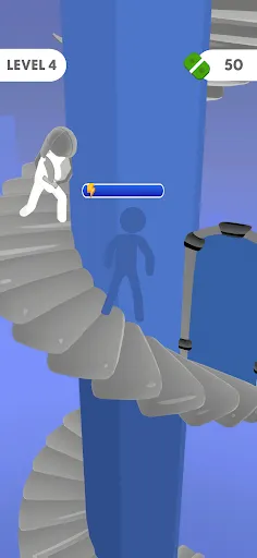 Color Down Stairs - Screenshot 1