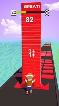 Stack Color Cube - Blocks Run - Screenshot 2