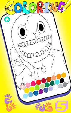 Garten Of BanBan 5 Coloring - Screenshot 1