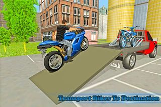 Bike Transport Truck Driver - Screenshot 2