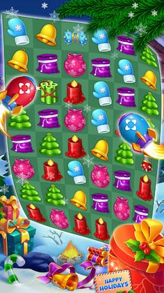 Candy Christmas Match 3 - Screenshot 3