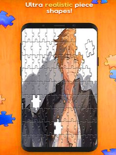 Denji Chainsaw Jigsaw Puzzle - Screenshot 2