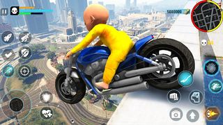 Yellow Rope Hero Crime City - Screenshot 3