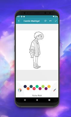 Camilo Coloring Game Encanto - Screenshot 1