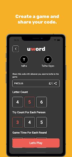 Uword: Online Word Game - Screenshot 4