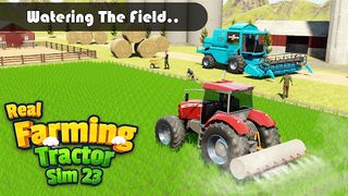 Real farming Tractor sim 23 - Screenshot 2