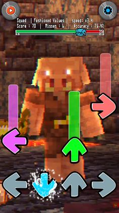 FNF vs Craft Mobs Full Mod - Screenshot 1