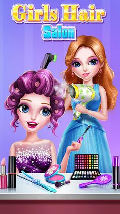 Girls Hair Salon - Screenshot 2