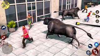 Gang Battle Craft Bull Game - Screenshot 1