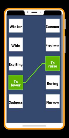 Opposite Word : Match Antonyms - Screenshot 2