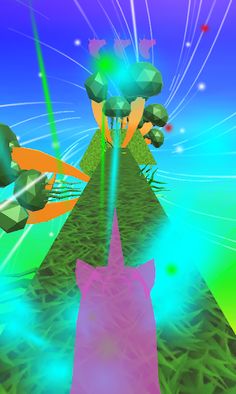 Rainbow Unicorn Adventure Run - Screenshot 1