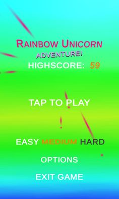 Rainbow Unicorn Adventure Run - Screenshot 3