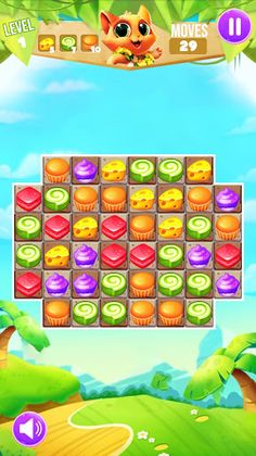 Cat Match 3 - Screenshot 1