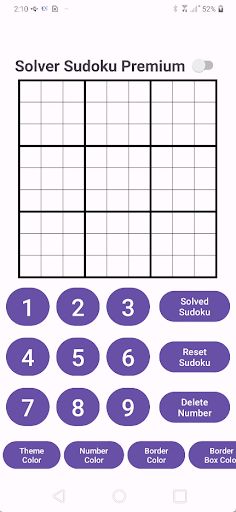 Solver Sudoku Premium - Screenshot 1