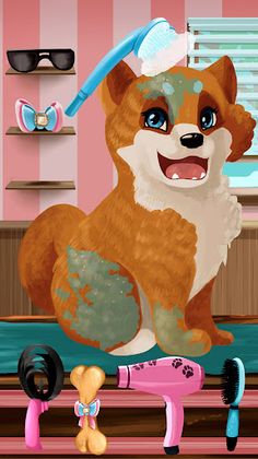 Become a Puppies Groomer - Screenshot 2