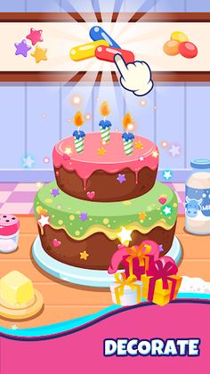 Birthday Cake Baking Games - Screenshot 4