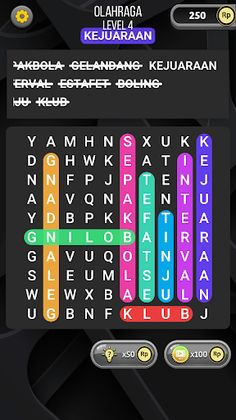 Word Search: Indonesian Guess - Screenshot 4