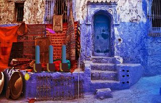 Old Blue Street Escape - Screenshot 2