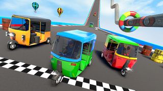Modern Tuk Tuk Auto Stunt Game - Screenshot 2