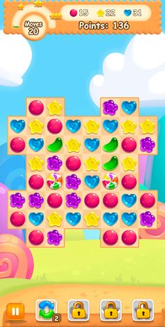 Candy Rain - Screenshot 1