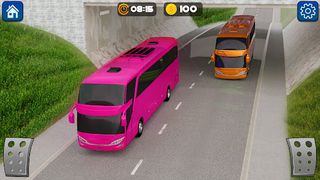 Bus Games ai racing game - Screenshot 1