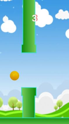 Flappy Ball - Jumping and Save - Screenshot 2