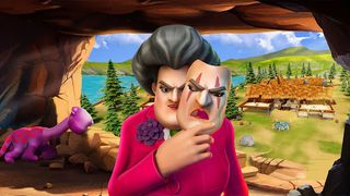 Scary Teacher Stone Age - Screenshot 2