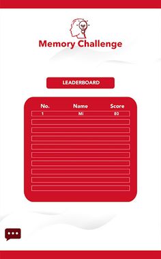 MTT-Memory Challenge - Screenshot 1