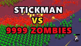 Stickman vs 9999 Zombies - Screenshot 1