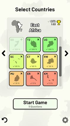 Countries of Africa Quiz - Screenshot 3