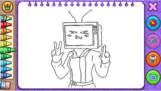 TV Women Skibydi Draw & Paint - Screenshot 3