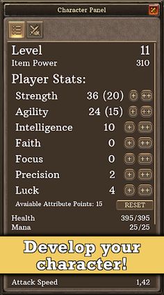 Pocket Hero - Simple RPG - Screenshot 2