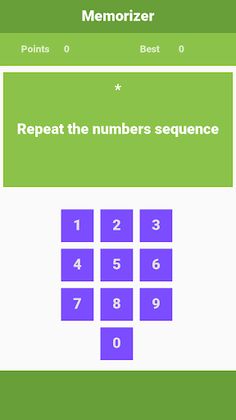 Memorize Numbers - Screenshot 3