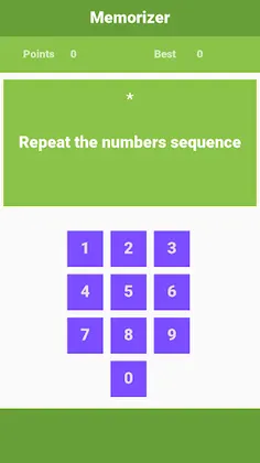 Memorize Numbers - Screenshot 3