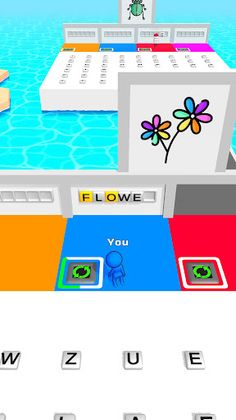 Word Race 3D - Screenshot 4