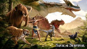 Savage Survival:Jurassic Isle - Screenshot 1