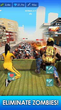 Idle Zombie Survivor - Screenshot 2