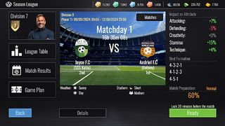 Soccer Dynasty: Club Manager - Screenshot 2