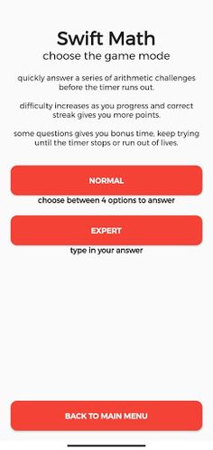 Swift Math Game - Fun & Math - Screenshot 3