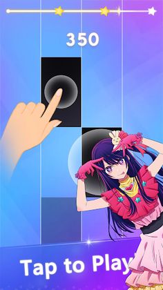 OSHI NO KO Tiles Piano My Star - Screenshot 4