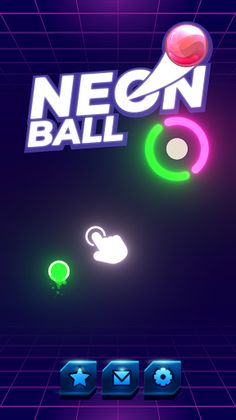 Neon Ball Shooter – Smash Ball - Screenshot 1
