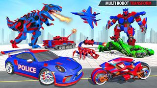 Dino Robot Games Car Transform - Screenshot 1