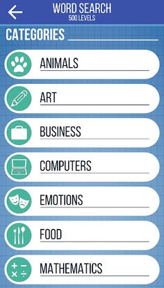 Word Search - 500 Levels - Screenshot 1