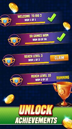 Big 2 - Multiplayer Pusoy Dos - Screenshot 3