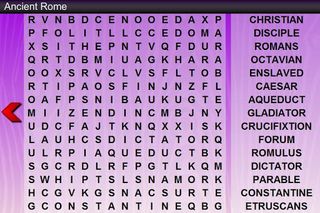 Word Search Humanites - Screenshot 1
