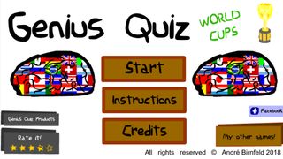 Genius Quiz World Cups - Screenshot 1