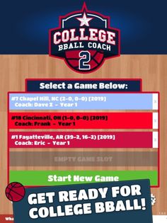 College Bball Coach 2 - Screenshot 2