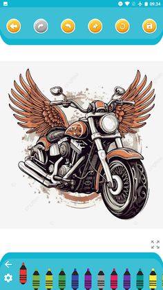 Harley Coloring Adventure - Screenshot 1