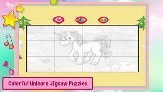 Unicorn Coloring Book & Puzzle - Screenshot 2
